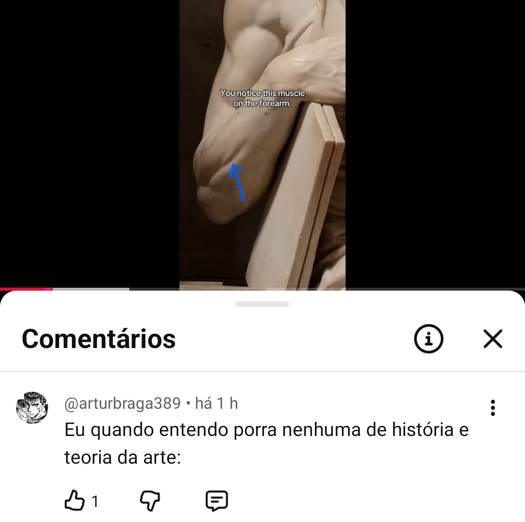 Até o mano com foto de perfil de Berserk ta falando q ele eh burro
