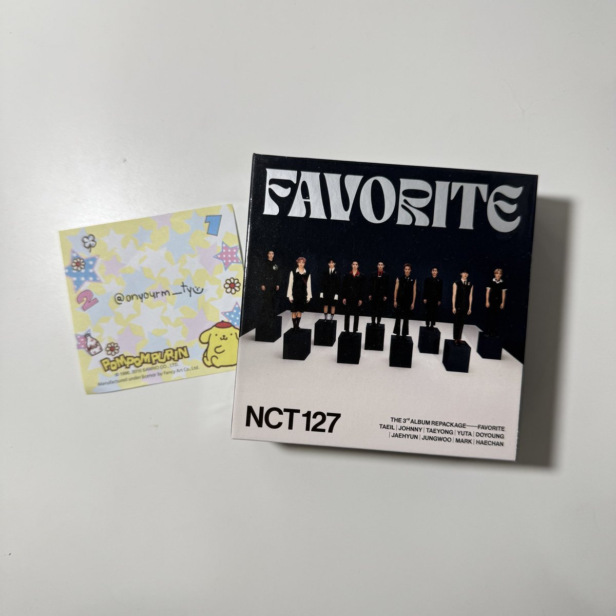 🌱 พร้อมส่ง

คิโนะเปล่า NCT 127 Favorite ได้ทั้งสองอัน ของครบยกเว้นการ์ด

ราคา 150 บาท✨

สอบถามเพิ่มเติม เมนชั่น/DM มาได้เลยค่ะ 💖

#ตลาดนัดnct #ตลาดนัดnct127