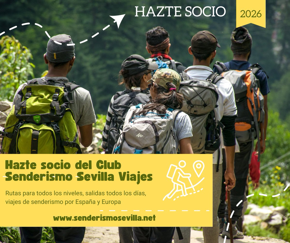 ✋❤️【𝑯𝑨𝒁𝑻𝑬 𝑺𝑶𝑪𝑰𝑶 𝑨𝑯𝑶𝑹𝑨 𝑫𝑬𝑳 𝑪𝑳𝑼𝑩 𝑺𝑬𝑵𝑫𝑬𝑹𝑰𝑺𝑴𝑶 𝑺𝑬𝑽𝑰𝑳𝑳𝑨 𝑪𝑶𝑵 𝑵𝑼𝑬𝑺𝑻𝑹𝑶 𝑷𝑳𝑨𝑵𝑬𝑺】

✔️ PREMIUM: 69€ al año 
✔️ FAMILY: 99€ al año 
✔️ TRAVELER: 99€ año 
🔥Infórmate en el 640354673 senderismosevilla.club