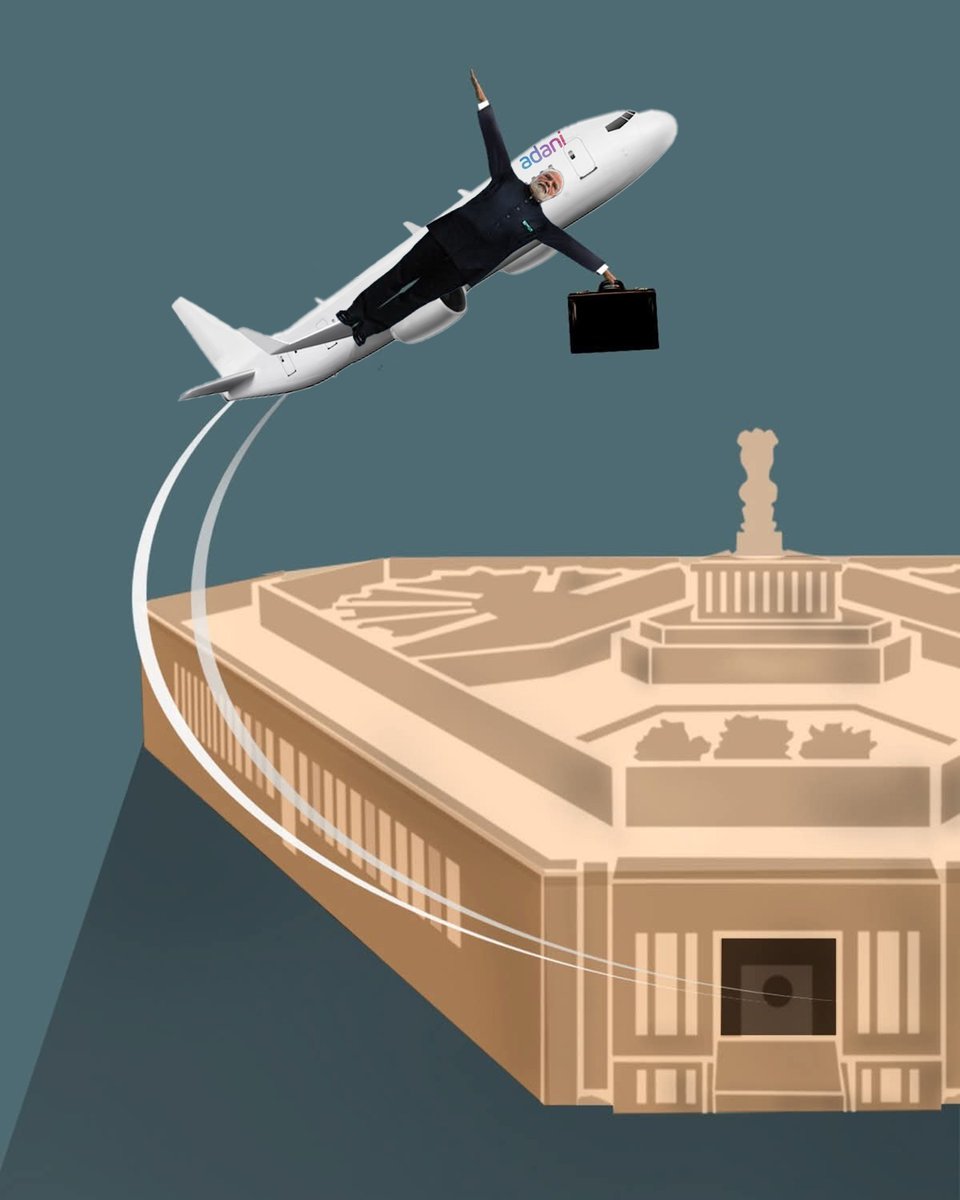 INCMaharashtra's tweet image. संसद चले देश में, मोदी चले विदेश में ✈️

#indiangovernment #IndianNationalCongress #INCMaharashtra