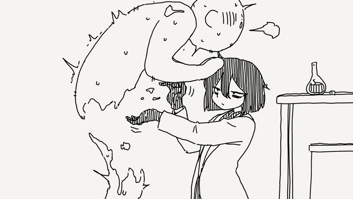 隅から隅までの絵です。