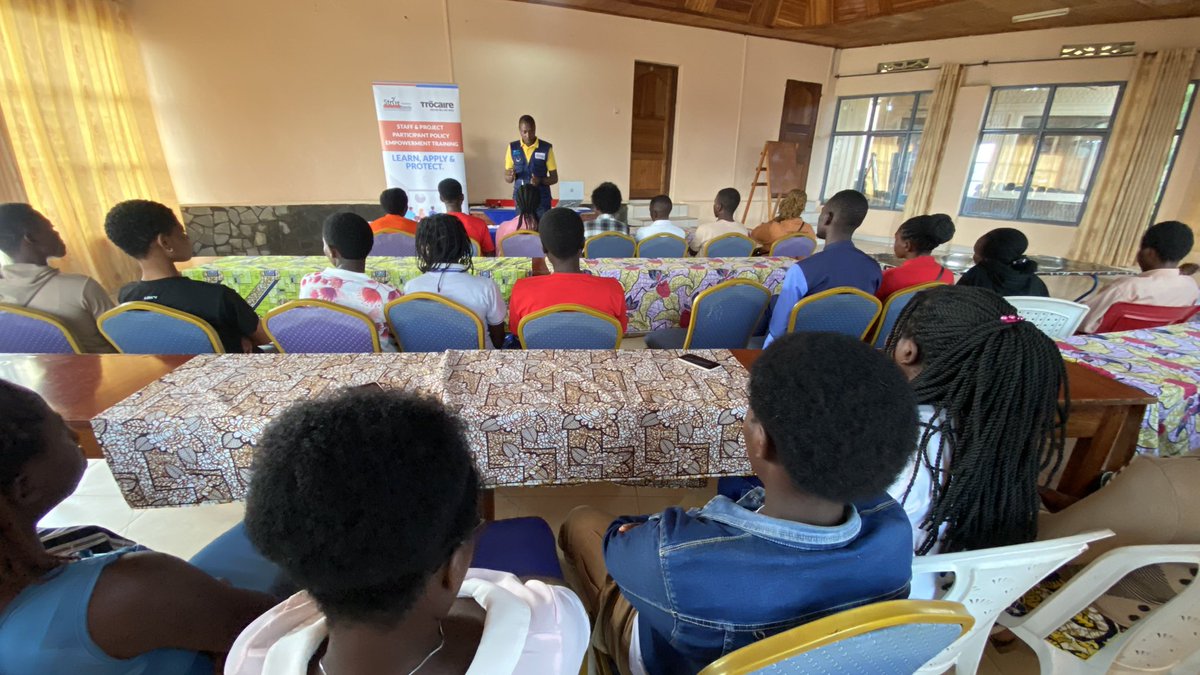 Sfrwanda1's tweet photo. Over the past 2-weeks, SFR,with support from @trocaire Rwanda,conducted staff and project participant trainings on key organizational policies including gender, safeguarding,and security in @Gasabo_District, @HuyeDistrict & Nyamasheke Districts.
#ProtectionIsKey #CapacityBuilding https://t.co/E0EMeHoJZp