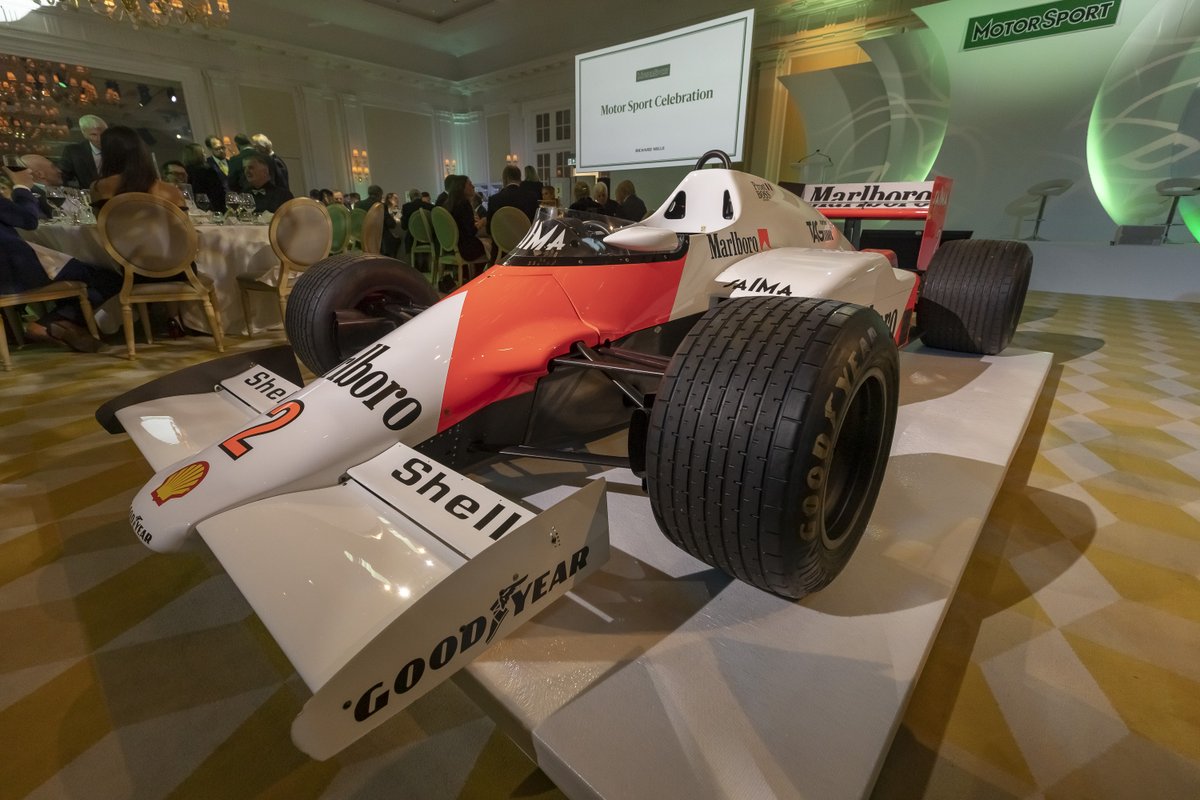 Racing Past Media were delighted to support the Motor Sport Magazine eve this week celebrating 1985's motoring achievements &amp; honouring special guest 4-times F1 WC Alain Prost.  We happily provided the VT inserts telling the stories from that year #MotorSportMagazine #AlainProst