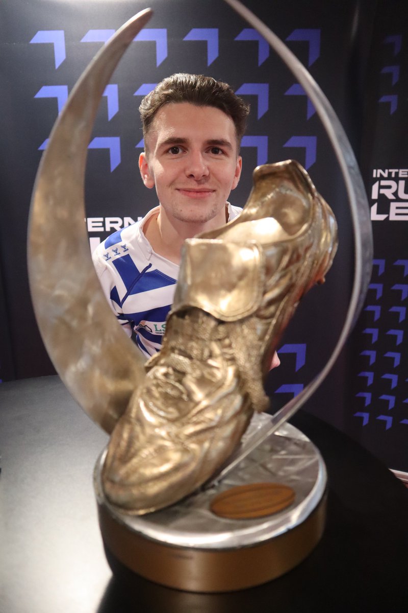 HalifaxPanthers's tweet image. IN A WORLD OF HIS OWN 🥇 YOUR 2025 WHEELCHAIR RUGBY LEAGUE GOLDEN BOOT WINNER - ROB HAWKINS 🏆

Rob becomes the first player in any format of the game to secure International Player of the Year in consecutive seasons 🔵⚪️🐾 

#GoldenBoot #RugbyLeague #FAX26 #UTP #BAWA