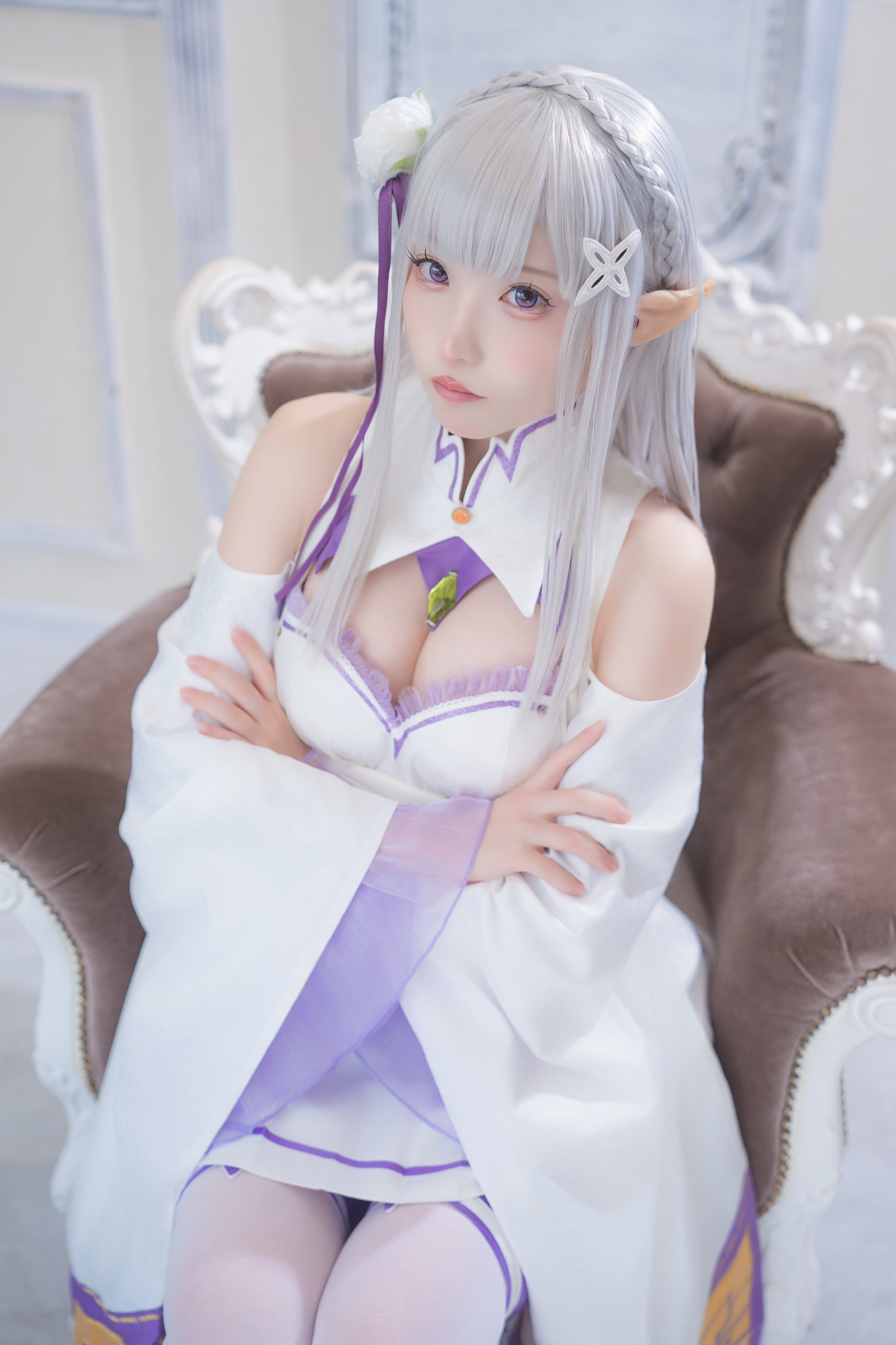 Cosplay Emilia Re:Zero