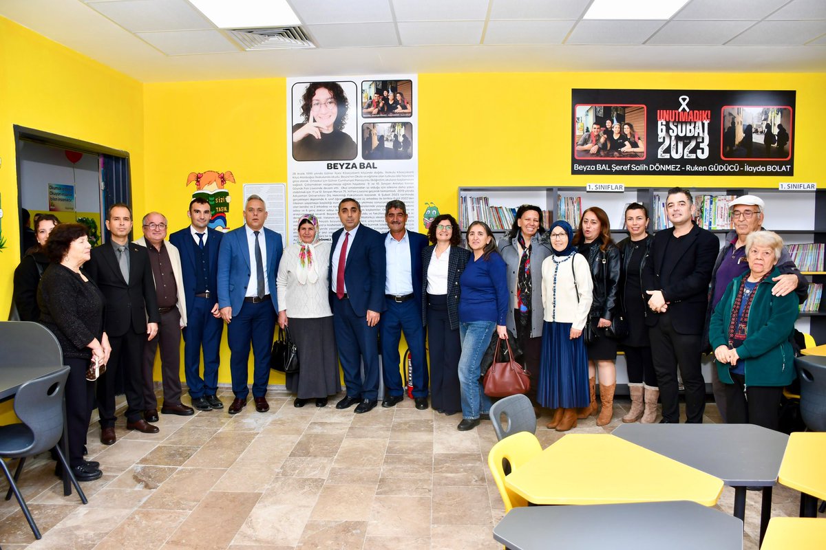 Göksu İlkokulu’nda Beyza Bal Kütüphanesi Hizmete Açıldı

Göksu İlkokulu’nda, asrın felaketi olarak nitelendirilen 6 Şubat depreminde hayatını kaybeden diş hekimliği öğrencisi Beyza Bal anısına anlamlı bir proje hayata geçirildi. Öğretmen Fatma Zehra Bal’ın girişimleriyle