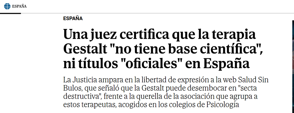Ahora que acaba 2025, es buen momento para recordar un hito importante en la lucha contra las pseudoterapias. Abro 🧵  
#SaludSinBulos #SaludMental #EvidenciaCientífica #Pseudoterapias