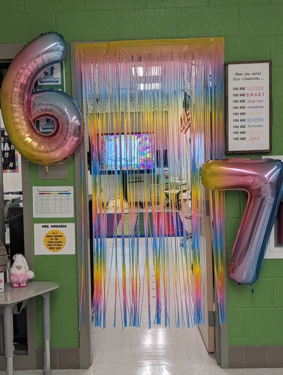 MrsMonarchclass's tweet photo. We had a great time celebrating the 67th day of school! https://t.co/PWhaz0iSMa