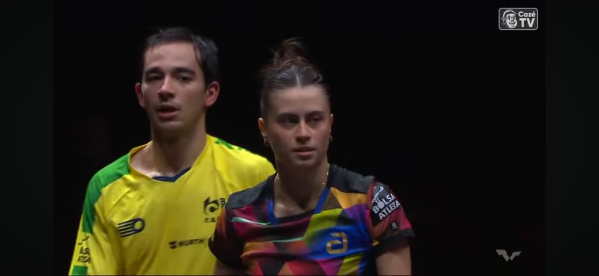 CALDERASHI ELIMINADO

Bruna Takahashi e Hugo Calderano perdem para Sora Matsushima/Miwa Hiramoto JPN por 3-2 (11-6, 10-12, 5-11, 14-12, 12-10) e não avançam pra semifinal do 🏓WTT Finals.

Foi por muito pouco.

Assim eles encerram a longa temporada de 2025