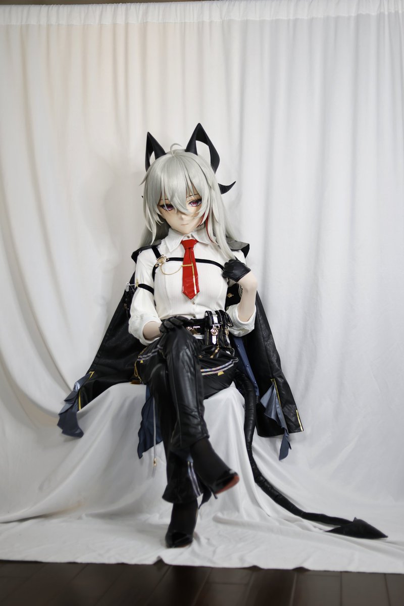 Instant233's tweet image. 驴是对的
📷：@tokiseki_kurumi
#着ぐるみ #kigurumi #赞妮 #鸣潮 #WutheringWaves