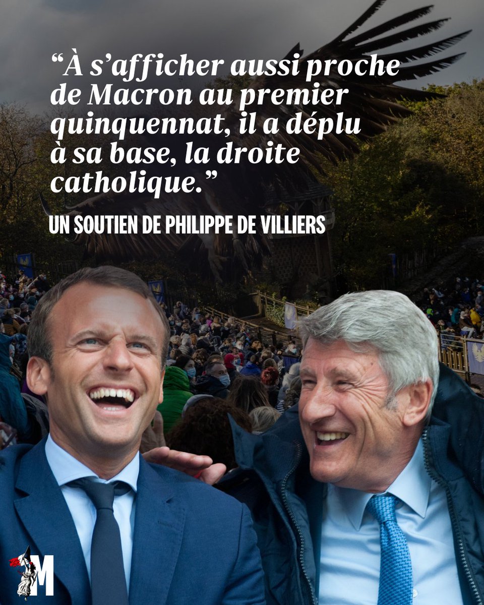 Que pense vraiment Philippe de Villiers ? L’influenceur de la droite n'est pas qu'un réac, il marie aussi bien le souverainisme que le libéralisme économique...
 
👉 L'analyse de <a href="/K_Boucaud/">Kévin Boucaud-Victoire</a>
marianne.net/politique/droi…
👉 L'enquête de <a href="/MaelJoua/">Maël Jouan</a> <a href="/Valdiguie/">Laurent Valdiguié</a>
marianne.net/politique/droi…