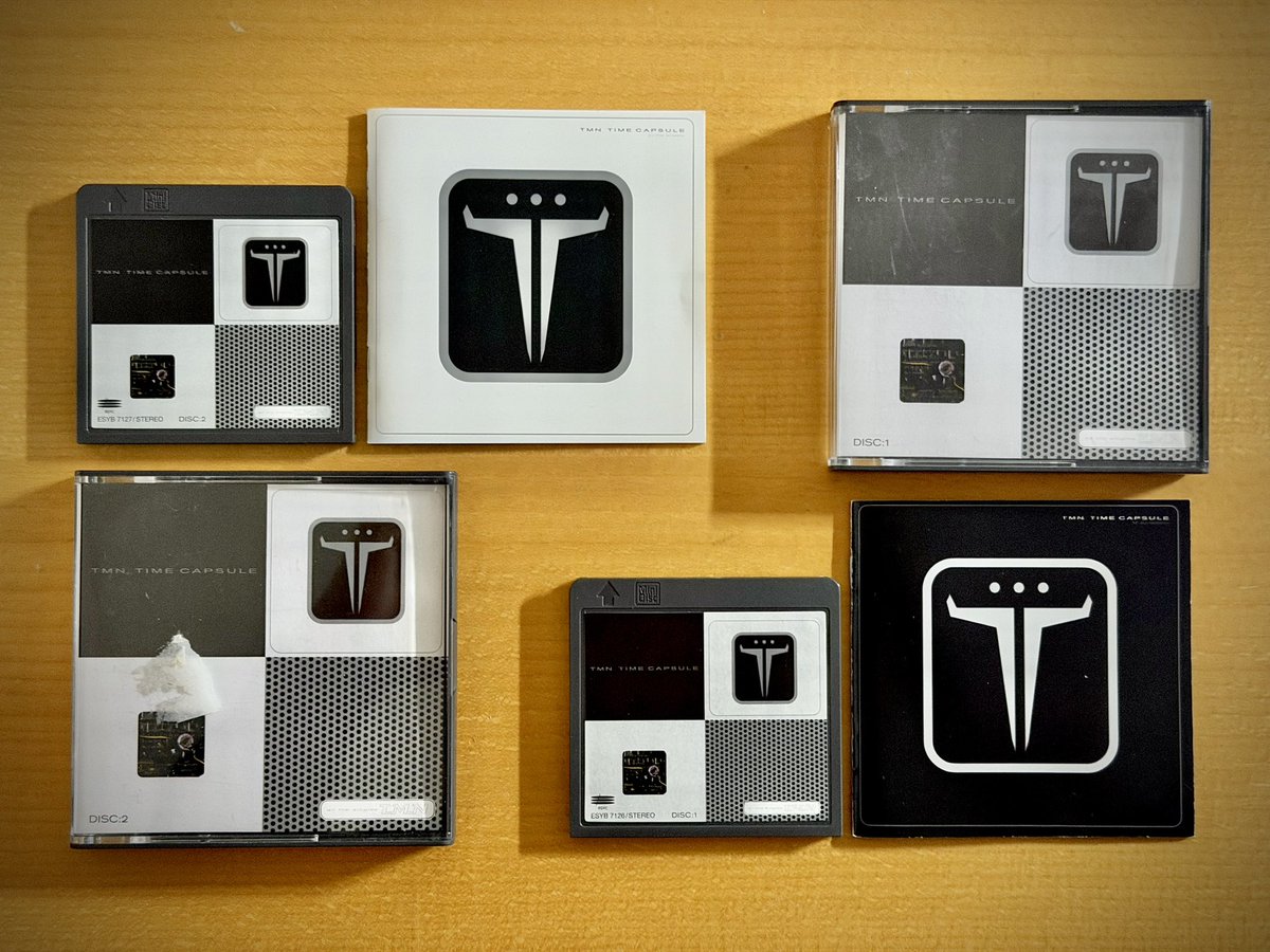 このベストのMD盤があったこともお忘れなく😉 #TMNETWORK