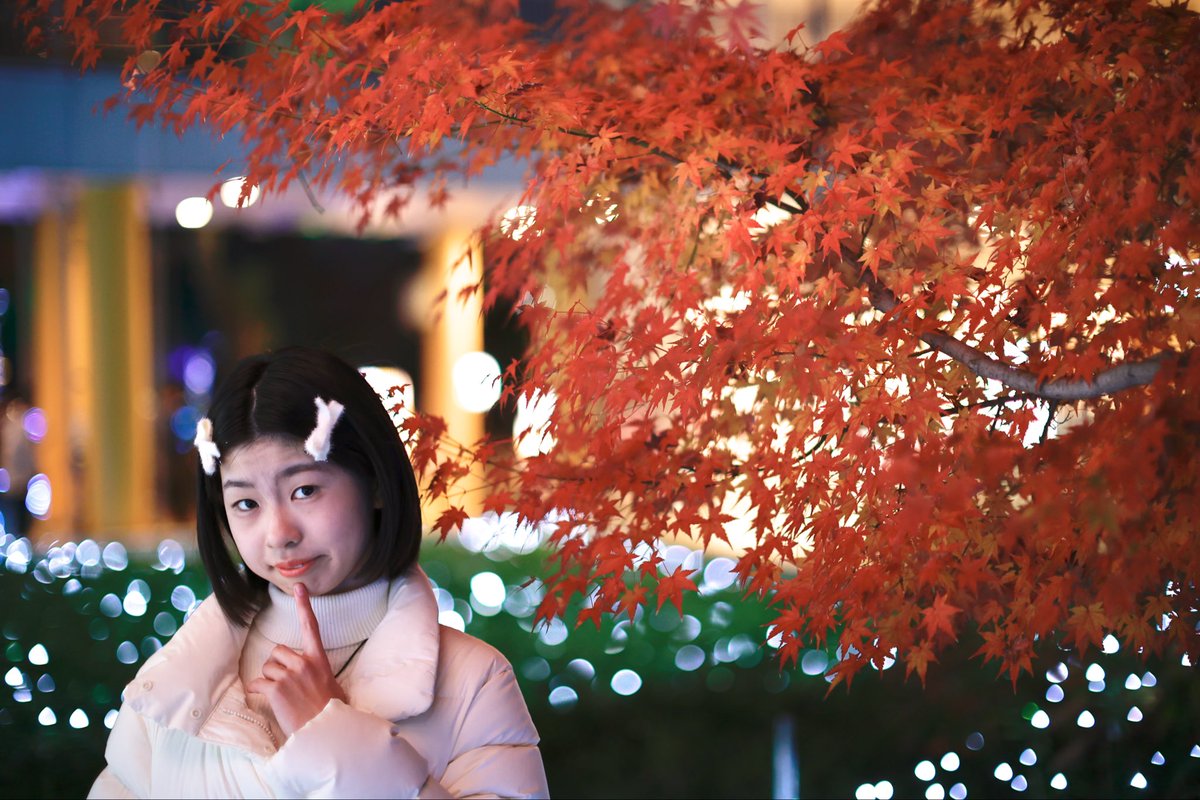 紅葉×イルミネーション、とっても綺麗でした😊

1月11日（日）神戸のお家deほっこり撮影会のために、可愛い制服を発注したよ♬
お家スタジオ×制服で、等身大の菜月を撮ってもらいたいな。
菜月の12歳ラスト撮影会❤️
ご予約お待ちしていまーす❤️
<a href="/purefulphoto/">~ PUREFUL ~ 元気でフレッシュな作品イメージのポートレート撮影会(関西・東海・中四国)</a>