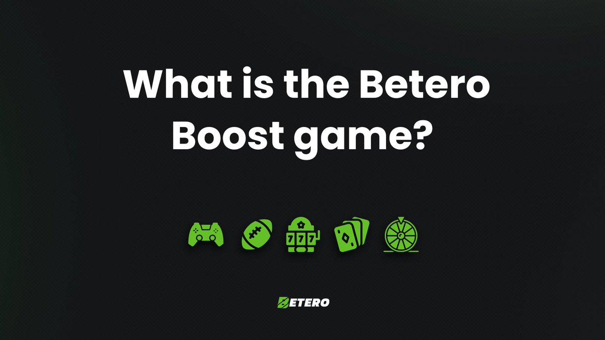 Beterocoin's tweet image. FAQ's - What is the Betero Boost game? 
5% of all profits are used to reward players of the Betero boost game. These rewards can be used to boost future bets by 2x, 3x or even 4x.