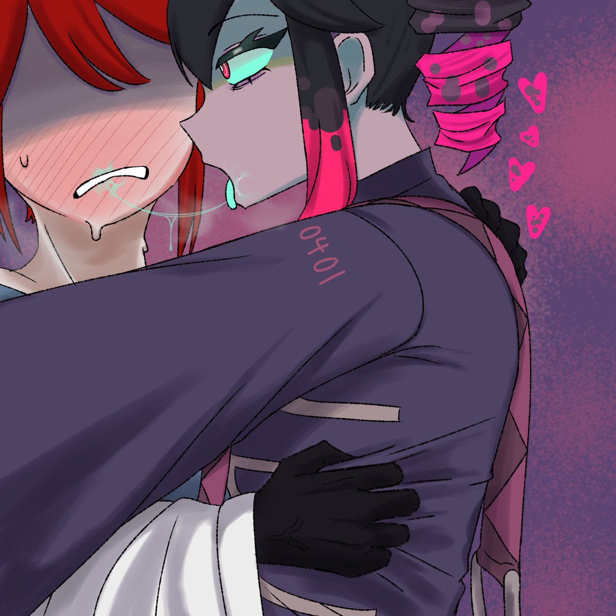 pumpkinton's tweet image. Toxic Kiss