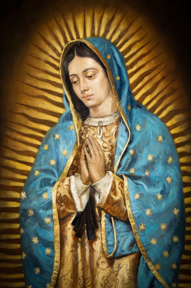 Raul_Berzosa's tweet image. “No se entristezca tu corazón… ¿Acaso no estoy yo aquí, que soy tu Madre?”.     

Hoy celebramos la festividad de la Virgen de Guadalupe, patrona de México, de toda Hispanoamérica y de Filipinas.