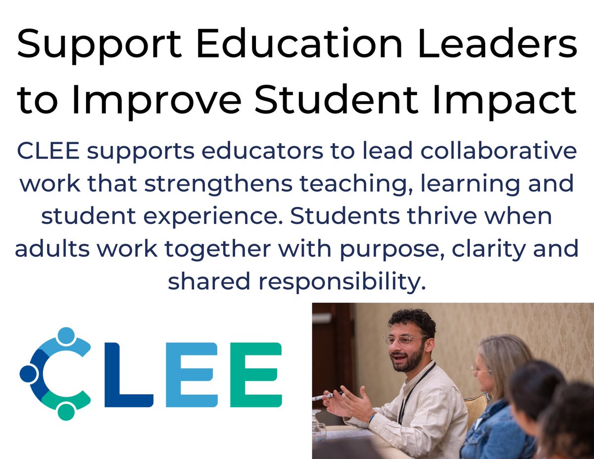 As a non-profit, CLEE relies on generous donors like you to amplify this work. Educators need continuous support to build schools that meet the needs of every learner.

clee.org/annual-fund/
