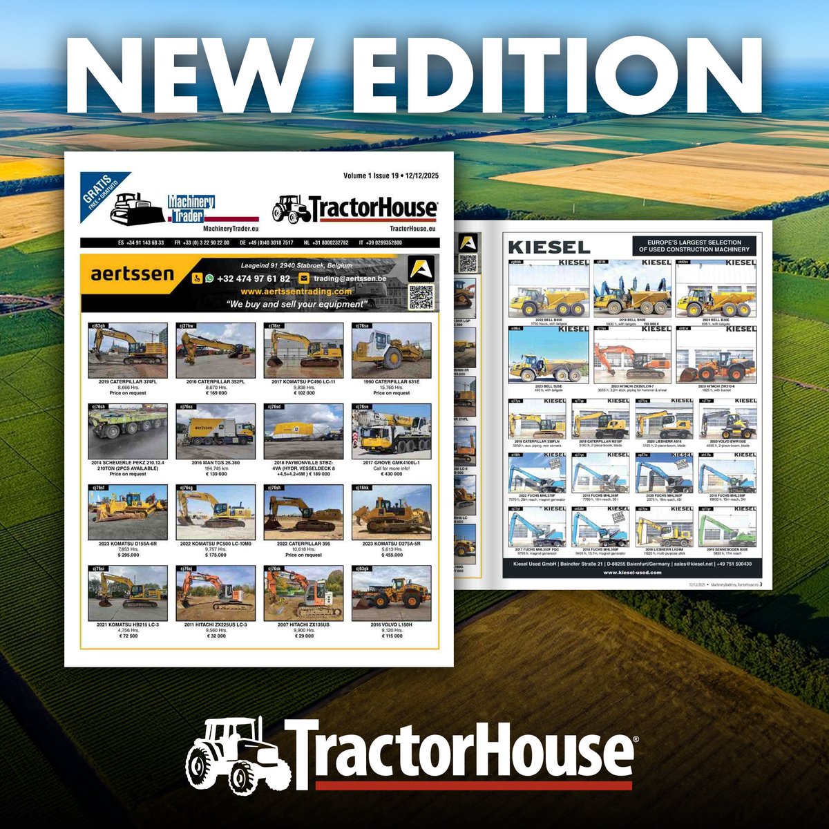 NEW DIGITAL EDITION OUT NOW 🌟
View online now 🔗 ow.ly/l1X450XHuot
Check out this week's magazine with 𝐀𝐞𝐫𝐭𝐬𝐬𝐞𝐧 on the front cover!