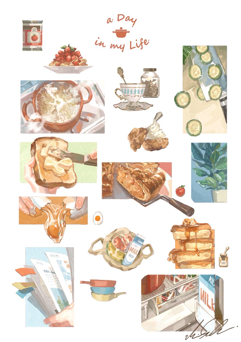 thymerain43's tweet photo. 自分の絵が1番の飯テロまである https://t.co/J364uZPOhe