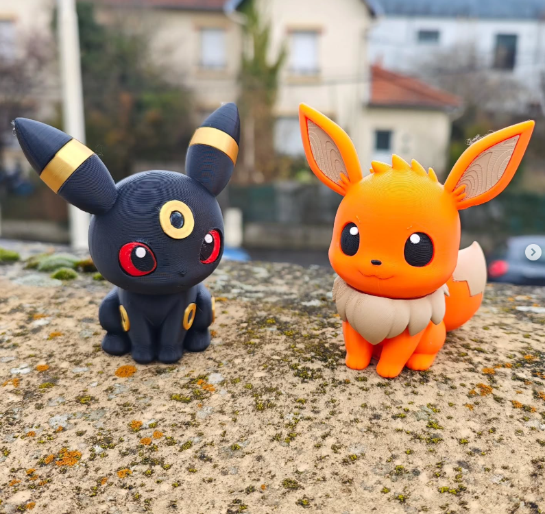 L'impression 3D du jour !😍
Un peu rouillé en Pokemon mais la je craque vraiment ! 
On va s'en faire d'autres je peux pas m'arrêter sur ca ! 😌

print by <a href="/ApexEvoniia/">Evoniia</a> W/<a href="/Creality3dP/">CREALITY Official</a> <a href="/CrealityCloud/">CREALITY CLOUD #3DPrinting</a> 

#3DPrint #Creality #K1C #K1MAX