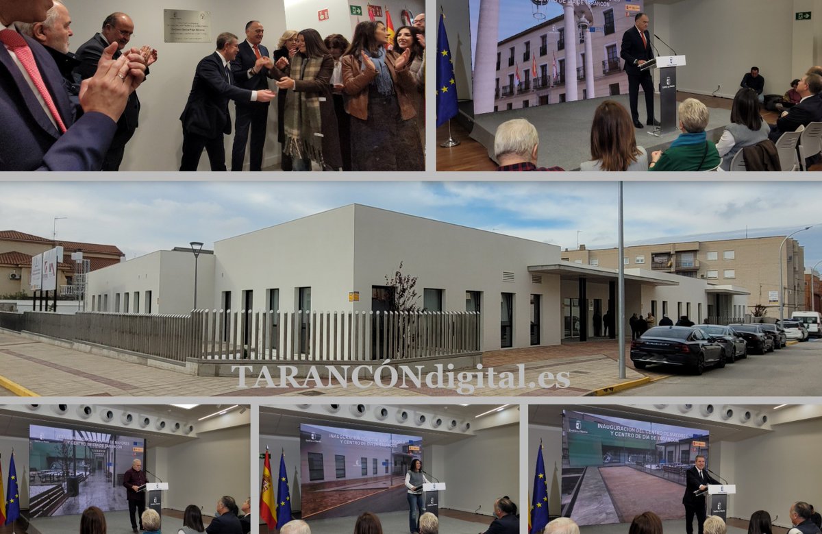 Tarancón inaugura su nuevo Centro de Mayores y Centro de Día, un referente regional con 1.400 m² y una inversión de 4,1 millones de euros  tarancondigital.es/tarancon-inaug…²-y-una-inversion-de-41-millones-de-euros/