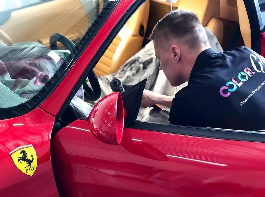 ColorGlo's tweet image. Clients of Color Glo Franchisees are commercial, car dealers, marinas, reception or professional furniture, and aircraft. 
colorglo.com/restoration-bl…