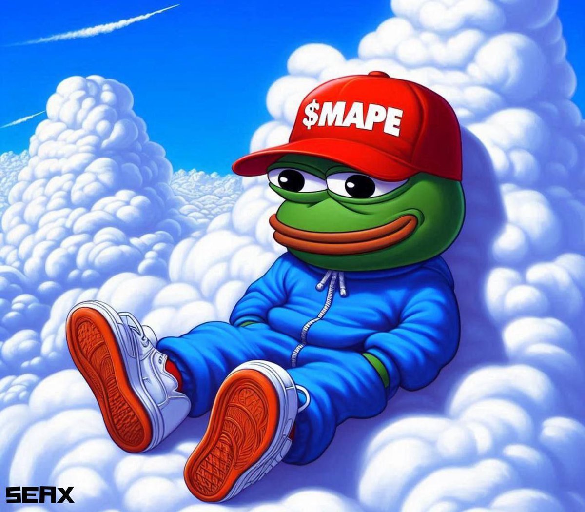 The next leg up on $Mape will be massive.
hope you aped in anon?

8H68shixmPd2k7Z5TtnDm4S1gV5xNmVJ8UjXoGosbonk