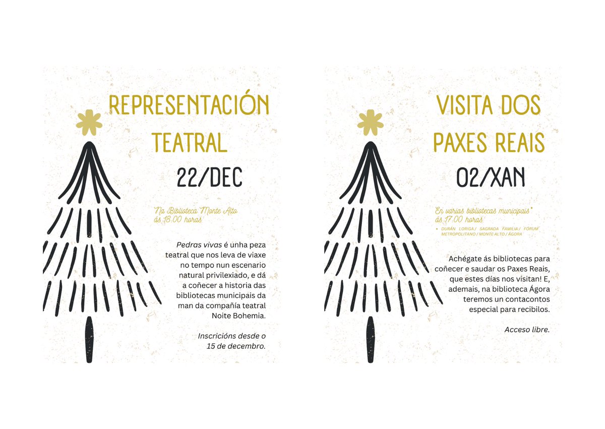 Bibliotecas Coruña tweet media