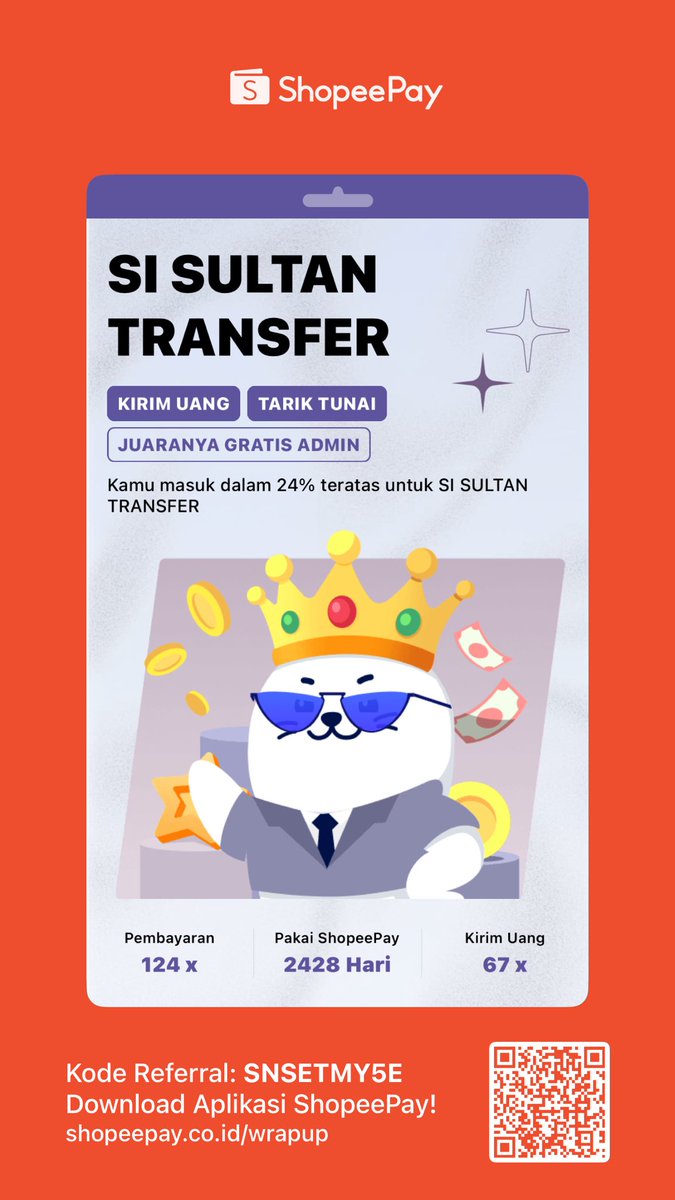 nctluvxx's tweet photo. @JessycaGazella @RacunBelanja back kak 

Ayo cek karaktermu di ‘Kilas Balik ShopeePay 2025’, bisa dapat s/d Rp200.000 kalau bisa lengkapin semua karakternya lho!
https://t.co/oqjSpXAubN https://t.co/qOEs1hO6gk