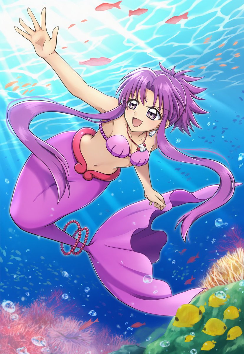 CrisologoDuran's tweet photo. Nikora nanami the Mermaid 
 Mermaid Melody https://t.co/lzFVe1kc2f