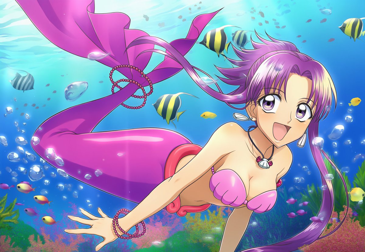 CrisologoDuran's tweet photo. Nikora nanami the Mermaid 
Mermaid Melody https://t.co/jXjnDuGHkq