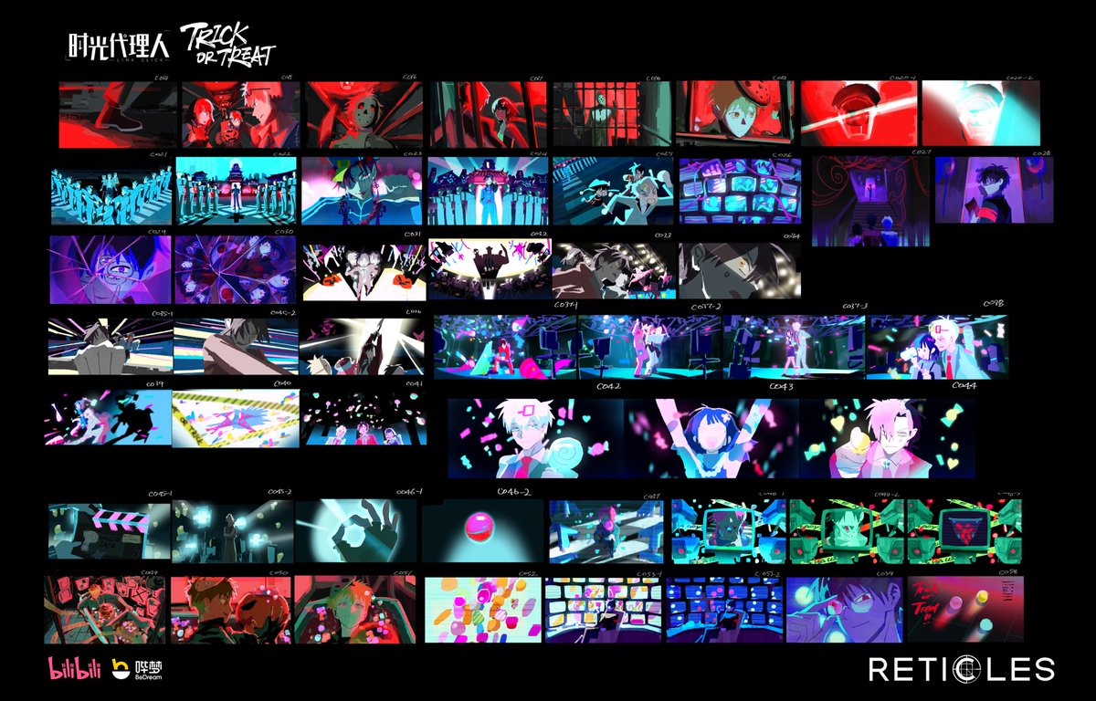 I worked on the storyboard and color script. This was my first time as a color script artist, and I greatly enjoyed it! 

#時光代理人  #LinkClick