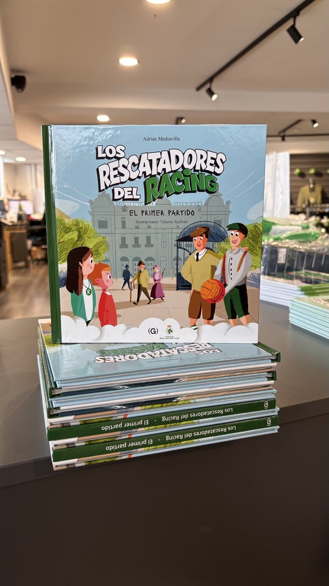 “El primer partido” es el tercer cuento de LOS RESCATADORES DEL RACING. Un proyecto muy racinguista de la <a href="/RacingFundacion/">Fundación Real Racing Club</a>. Ya disponible en <a href="/tiendaracing/">Tienda Racing</a> 💚