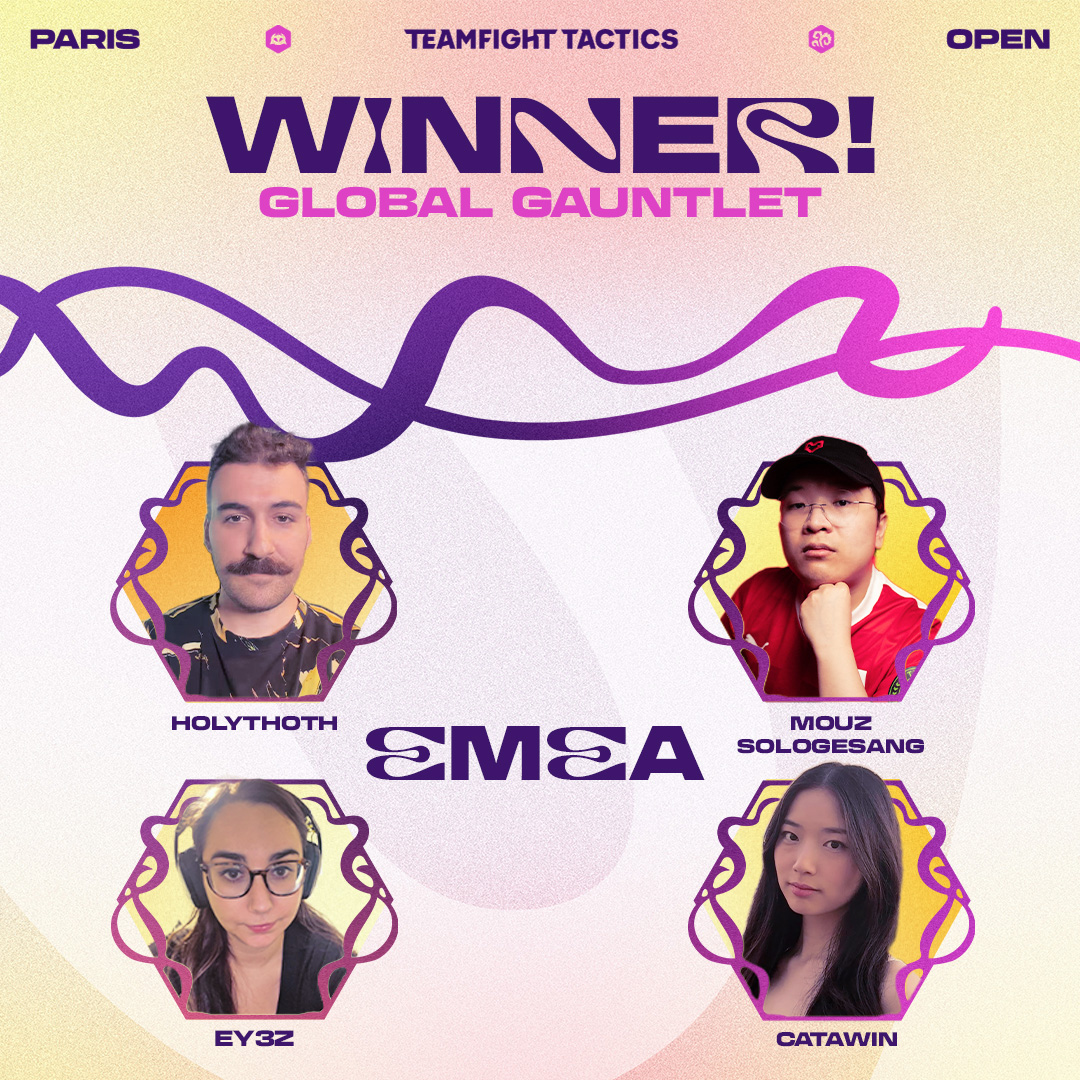 The best region in the world 🌐

Congrats EMEA! #TFTParisOpen