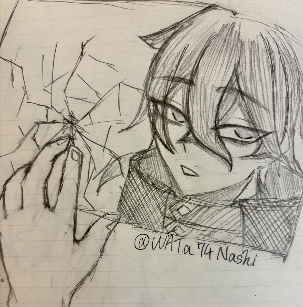 WATa74Nashi's tweet photo. #原神絵描きさんと繋がりたい
初タグ失礼します！
デジタルが苦手でアナログですがよろしくお願いします。🙏 https://t.co/mLP5HGA5ZV