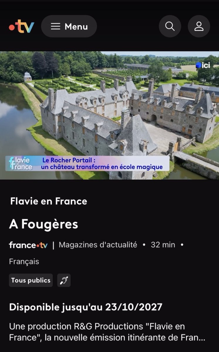 Château Rocher Portail tweet media