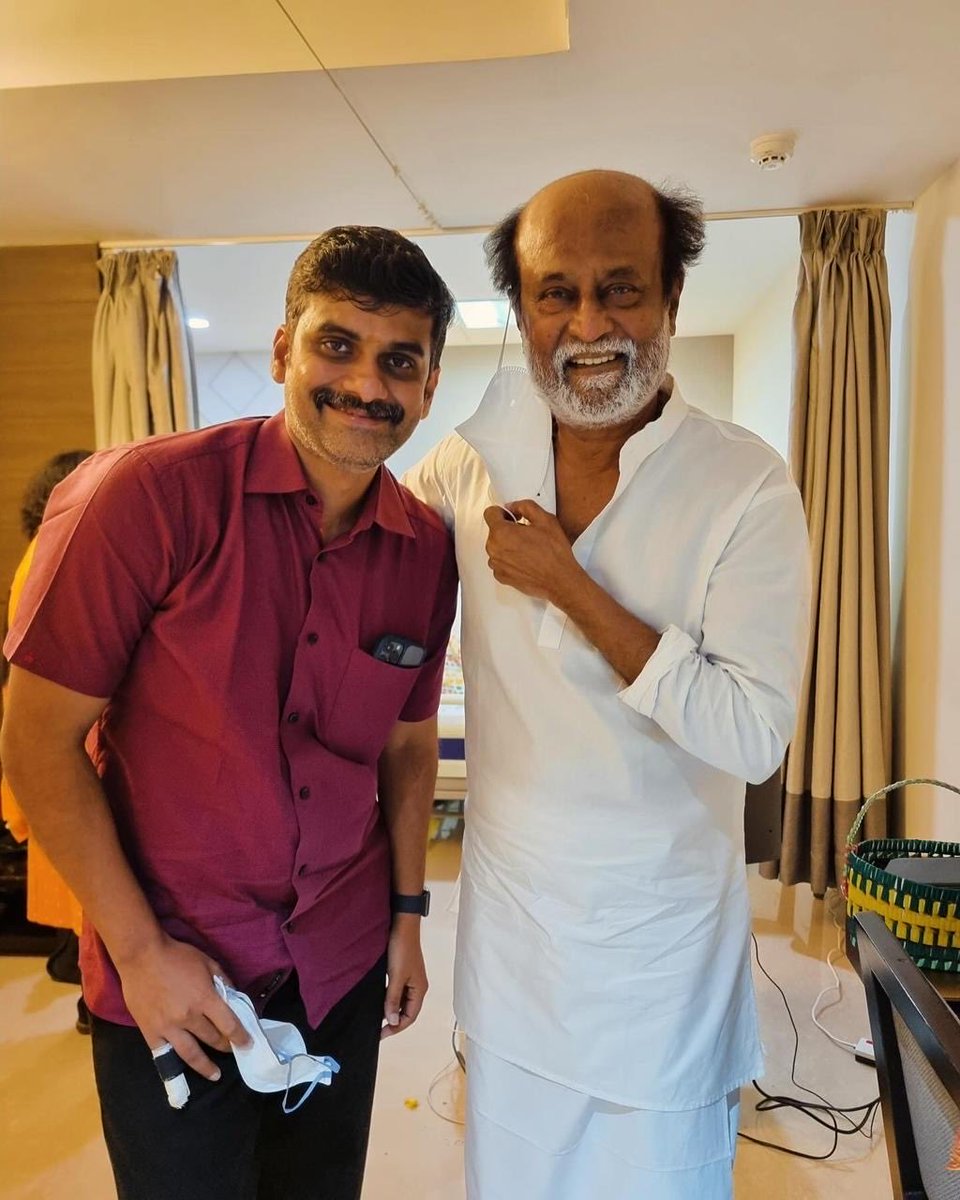dranjee's tweet photo. #HappyBirthdaySuperstarRajinikanth

The word has a separate feel for almost everyone of my generation …( and the ones before and after too )  

Thalapathy FDFS in a rural theatre .. was 10 yrs old then …
a 1000 wala cracker inside the theatre when that rain intro scene was frozen on screen … still VIVIDLY on my mind …

50 years of giving happiness , entertaining , & motivating people ….  
even today when I am little down ., I listen to Thalaivar songs on drive ..

Whether you are a doctor , engineer , architect , software developer, lawyer ., driver , labourer ., anything .. when it comes to being a Thalaivar fan ., the emotion remains the same … 

Yes it’s an emotion ..
The word Rajinikanth is an emotion ..forever ..

50 yrs of stardom’
75 th birthday ..

Happy birthday Thalaivaaaa …

Keep inspiring us 🙏🏻💐

#@rajinikanth 
#Thalaivar 
#Rajinikanth75 
#HappyBirthdayRajinikanth 
#HappyBirthdayThalaiva 
@imravee 
@RBSIRAJINI