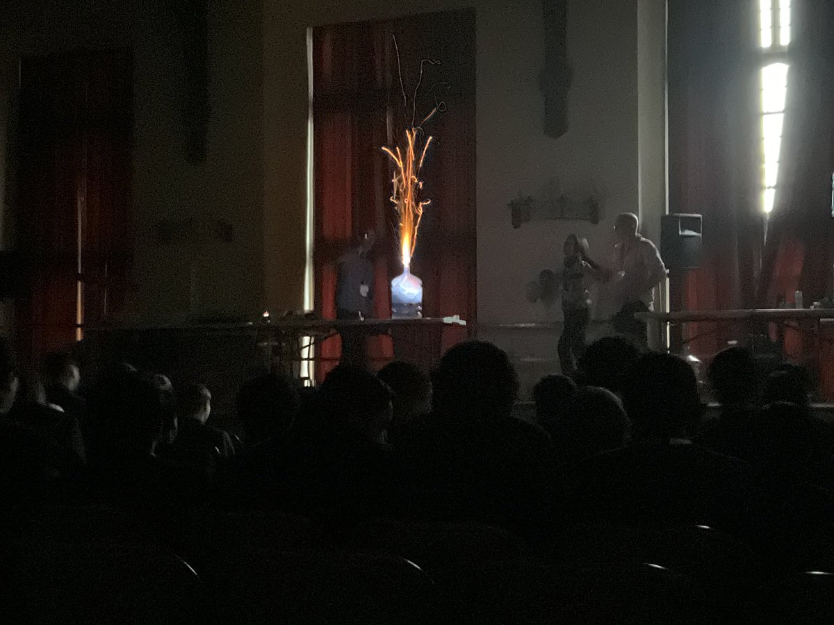 edenboysbolton's tweet image. On Wednesday our Y8 and Y9 pupils attended the Chemistry Flash Bang show @BoltonSchool, the reactions on show were spectacular! Thank you for having us #WeAreStar #STEM