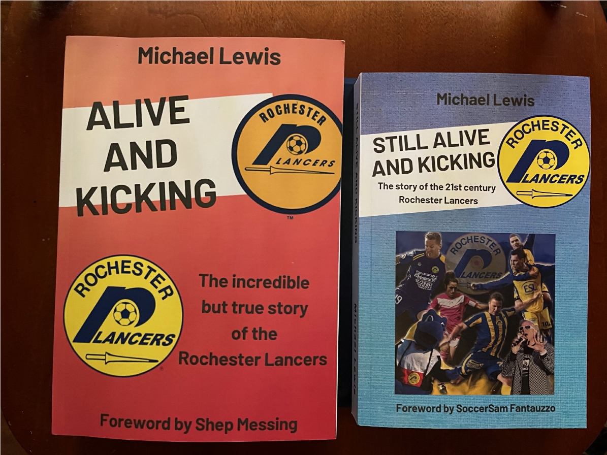 FrontRowSoccer's tweet image. HOLIDAY SALE: For 2 Rochester Lancers books - frontrow.soccer/1nxpx
