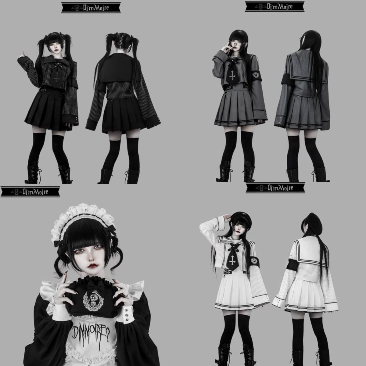🖤💀DimMoire 12/13(土)販売開始💀🖤 【新作】 ・DimMoire学園セーラー