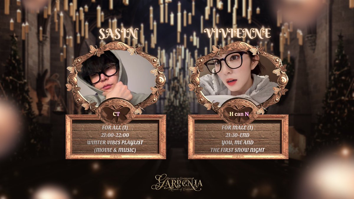 ✴︎ ⑅ᚂ͙ 🎄GARDENIA’S DAY(12-12-2025)🕯️ᚂ͙⑅ ✴︎
✯ 🐈 ᚐ𓍲᛫ ۪  ♕  ᜔  OPEN  ⏃⃘ 19:19-21:21    ᜔♕ ۪  ᛫𓍲ᚐ 🪄 ✯
𓈒 ᛭ܻ ⋆ 🎁 ❥ DM 𓋭 <a href="/GARDENIAFORT/">GARDENIA 🕊️</a>  𓆸  🧦 ⋆ ᛭ܻ 𓈒