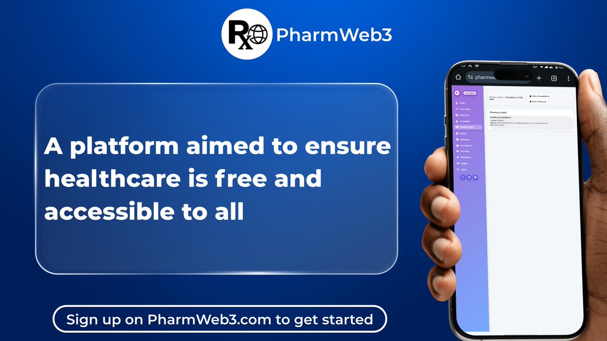 PharmWeb3 is a dedicated platform with a clear mission to make healthcare free and accessible to all.

It aims to ensure that total health care  services are both free and accessible to all users.

Sign up to PharmWeb3.com