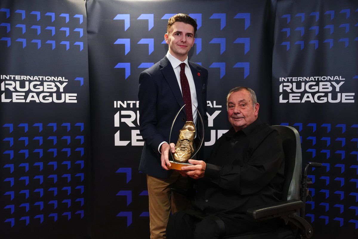 🏆2025 IRL Golden Boot Awards
♂️Harry Grant and Darren Lockyer
♀️Julia Robinson and Karyn Murphy
♿Rob Hawkins and Malcolm Kielty
🙏to the legends who presented the awards
👏to the International Player of the Year winners 
#irlgoldenboot
<a href="/rugbyleaguewcup/">Rugby League World Cup 2026</a>