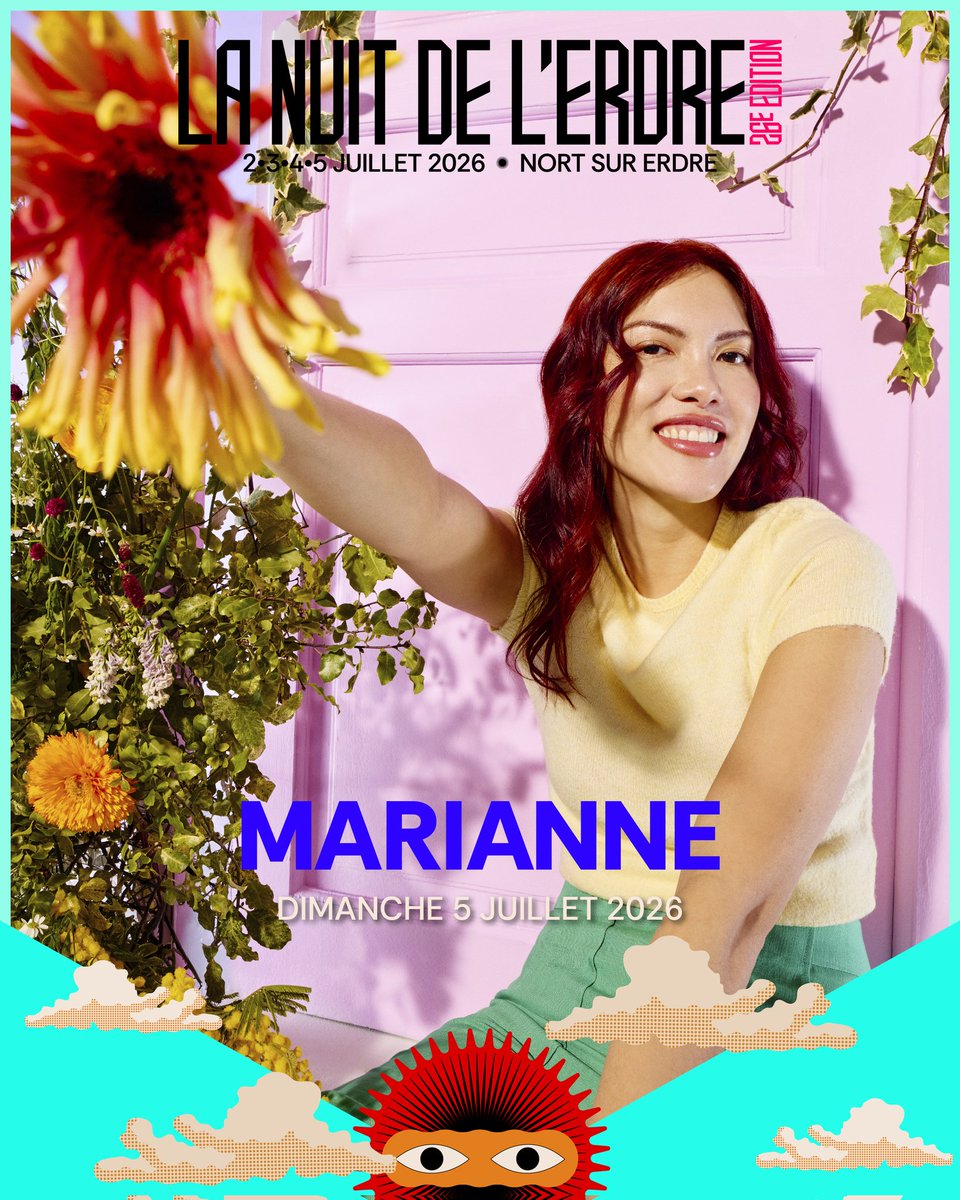 Je chanterai mes morceaux à la Nuit de l’Erdre le 5 Juillet prochain !!! 🥹

PÉTARD !

Ça aura lieu les 2, 3, 4 et 5 Juillet 2026 et je serai sur scène le dimanche !