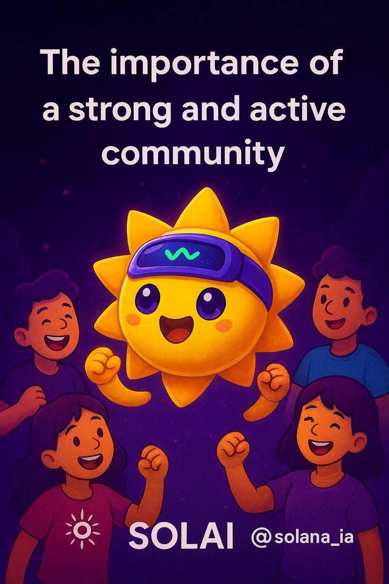 SolAI_rede_sol's tweet photo. The importance of a strong and active community.

#Solana #solai #ath

https://t.co/oOZZdt9TkX https://t.co/PZRqVyqOPG
