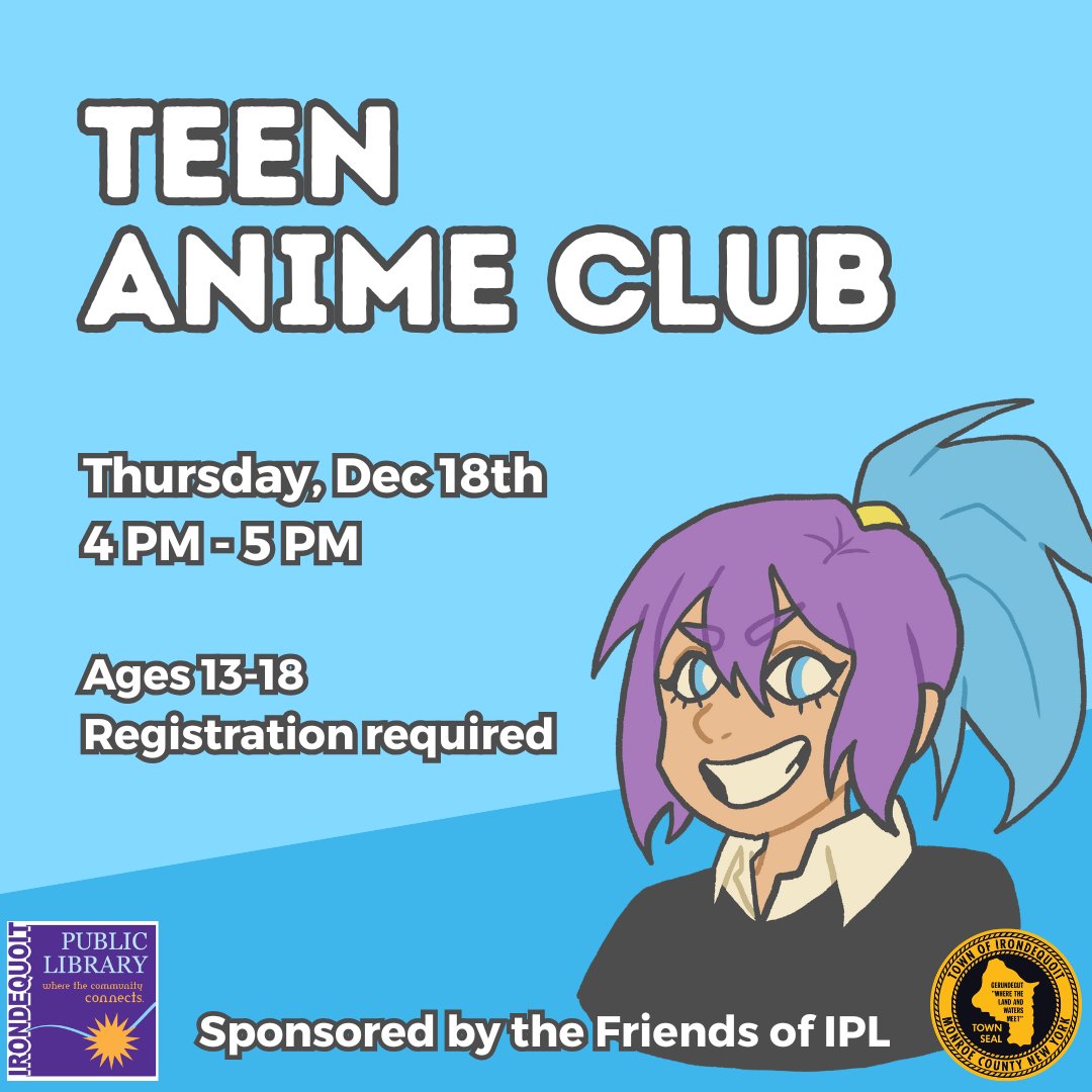 Irondequoit Library tweet media