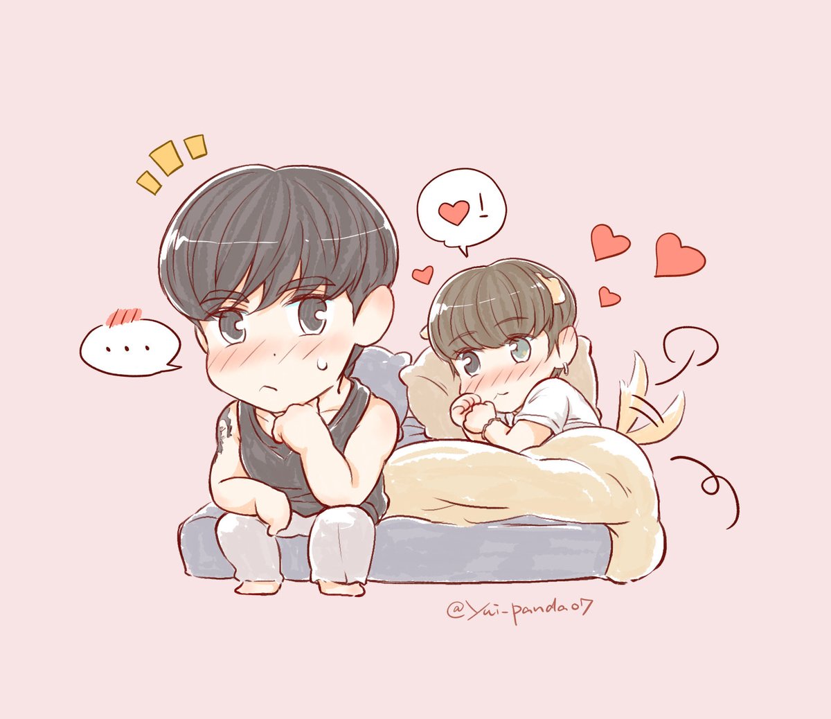 yui_panda07's tweet photo. 🐶︎💕︎︎💕︎︎💕︎
#สิงสาลาตายEP6 https://t.co/KBCfPFZLbP