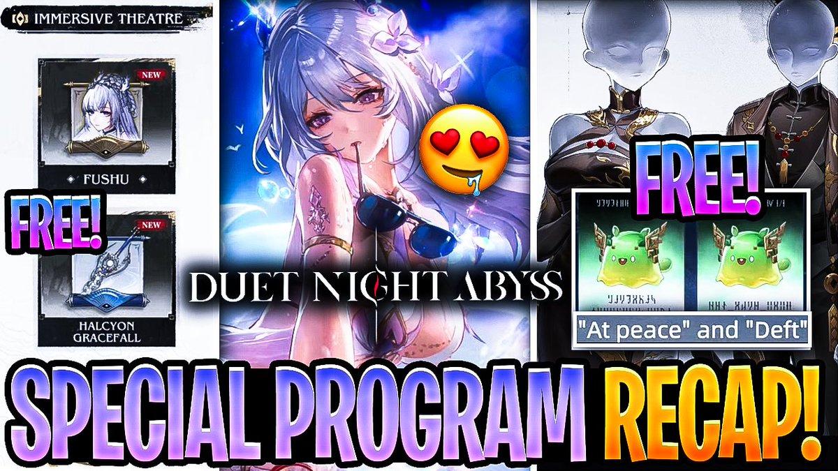 NotAmazingGC's tweet image. Duet Night Abyss HUAXU Version Livestream Recap! FREE GENIEMONS, FREE SKINS &amp;amp; ACTUAL COSMETICS!
youtu.be/phfITlZ4Gws
#DuetNightAbyss #DNA #Phoxhunters #DuetNight #Abyss #DNACC #HuaxuVersion #Huaxu
