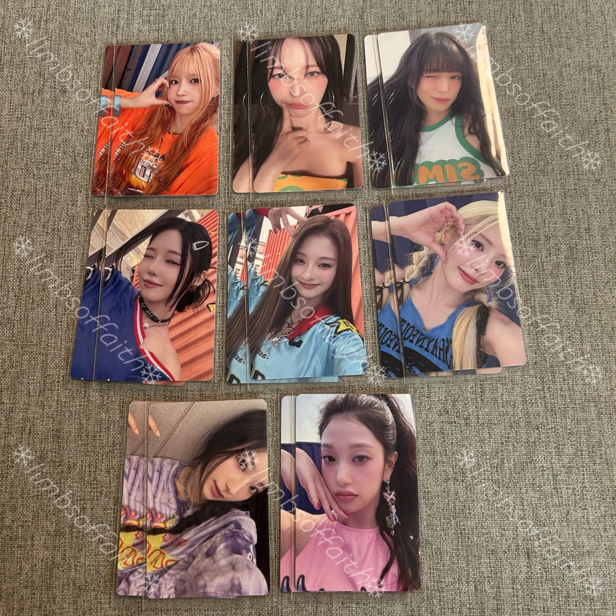 fromis_9サウンドウェーブ ヨントン 対面 特典 トレカ fromis_9 yzyヨントン1回目 全数 fromis_9 yzyヨントン2回目 全数