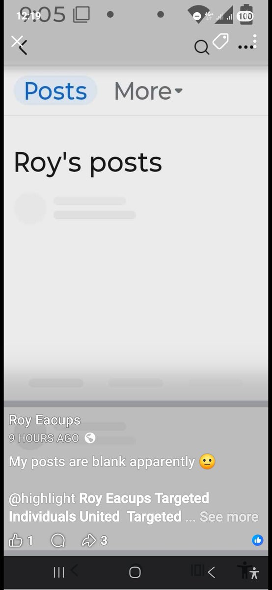 RoyEacups's tweet photo. My Facebook is being blocked and blanked out.
https://t.co/dN7iICd5Sb
@highlight #TargetedIndividuals #mkultra #ManchurianCandidate #stargateproject #dews #HavanaSyndrome #ManchurianCandidate #targetedindividualsunited #royeacups https://t.co/ZKX6r2rOOw